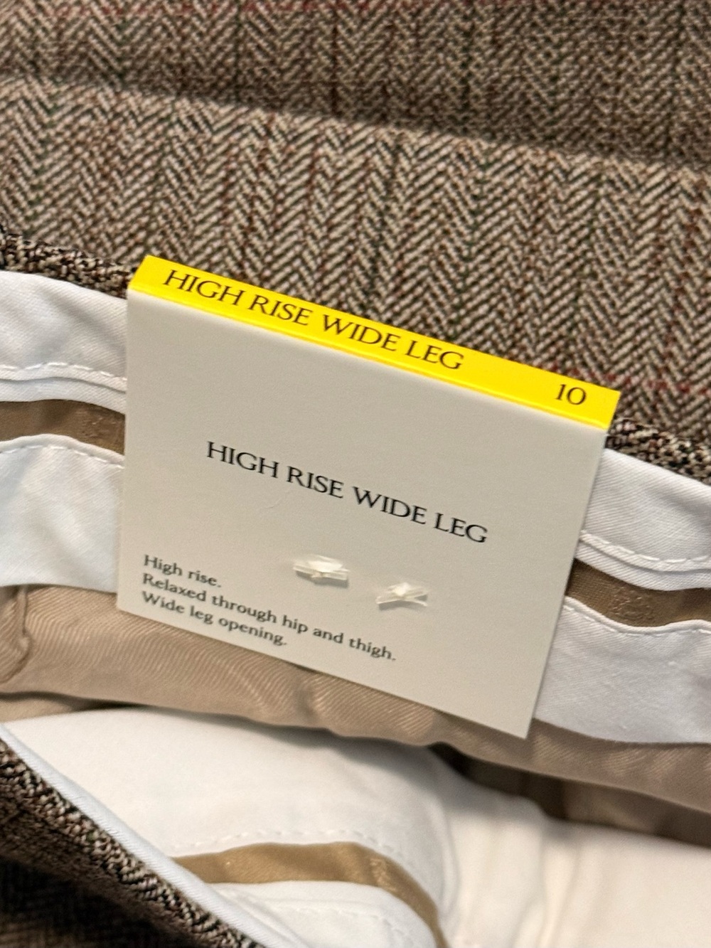 NWT LIDO SCULPTED ITALIAN WOOL BLAZER | DOWNTOWN PLAID | SIZE 10 - Picture 10 of 10